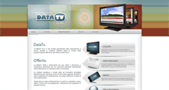 Desktop Screenshot of datatv.it