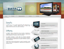 Tablet Screenshot of datatv.it